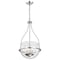 Nuvo Amado 3-Light Pendant 14 in. Polished Nickel Clear Glass 60/7819 - alternate 7